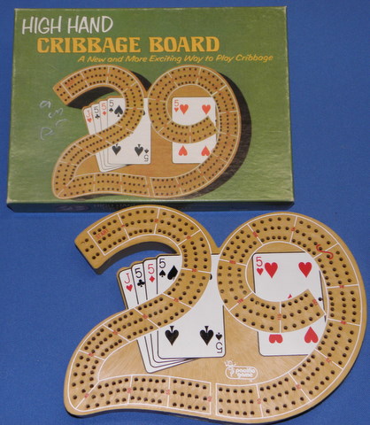 Pacific Games 29 High Hand Cribbage Board